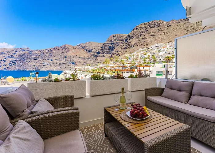 アパート Vista Magica Beachfront アカンティラド・デ・ロス・ヒガンテス